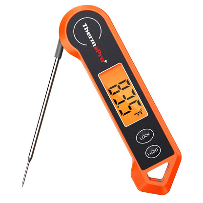 THERMOPRO TP-19H TP19H Waterproof Digital Meat Thermometer for Grilling with Ambidextrous Backlit and Motion Sensing Kitchen Cooking Food Thermometer for BBQ Grill Smoker Oil Fry Candy Thermometer