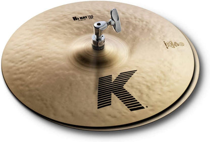 Zildjian K Sweet 14" Brass HiHats Cymbals with Deep Solid Tones for Drums | K0720