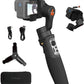 Hohem iSteady Pro 4 3-Axis Handheld Gimbal Stabilizer for GoPro Hero, DJI Osmo, Insta360 One R, Sony RX0 Series and Similar Size Sports Action Camera with Tripod, 3600mAh Built-in Battery, Powerbank Function and Wireless Control