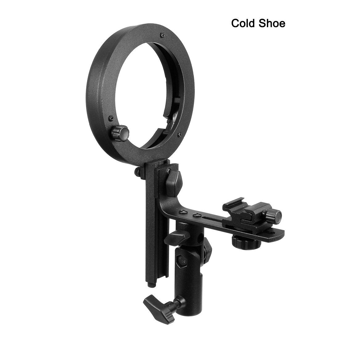 Pxel L-Bracket Flash Mount with Adjustable Cold Shoe for Bowen Style Softbox