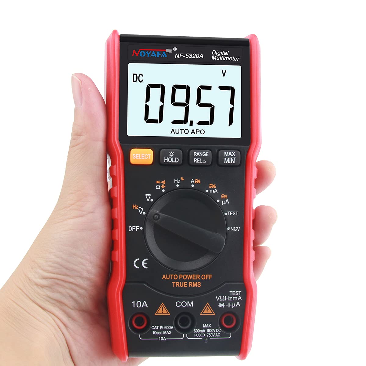 Noyafa NF-5320A Auto-Scanning Digital Multimeter Measure Idenfity DC/AC Voltage