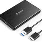 Orico USB 3.0 2.5 Inch External Hard Drive Enclosure for SATA HDD/SSD Tool