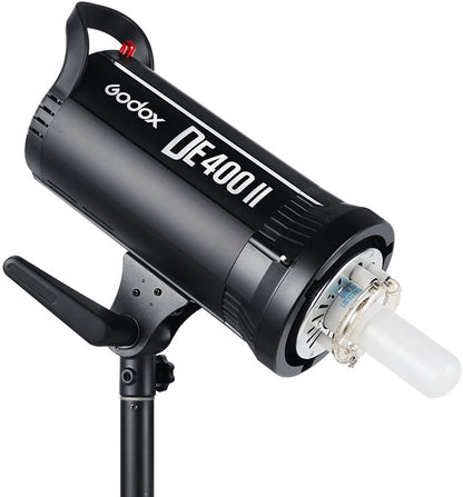 [CLEARANCE] Godox 400W GN76 Wireless Strobe Studio Flash with Anti- Pre flash Function DE400II