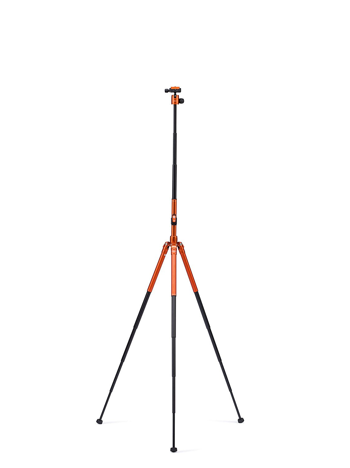 MeFOTO BackPacker Air Tripod and Selfie Stick in One Kit Orange