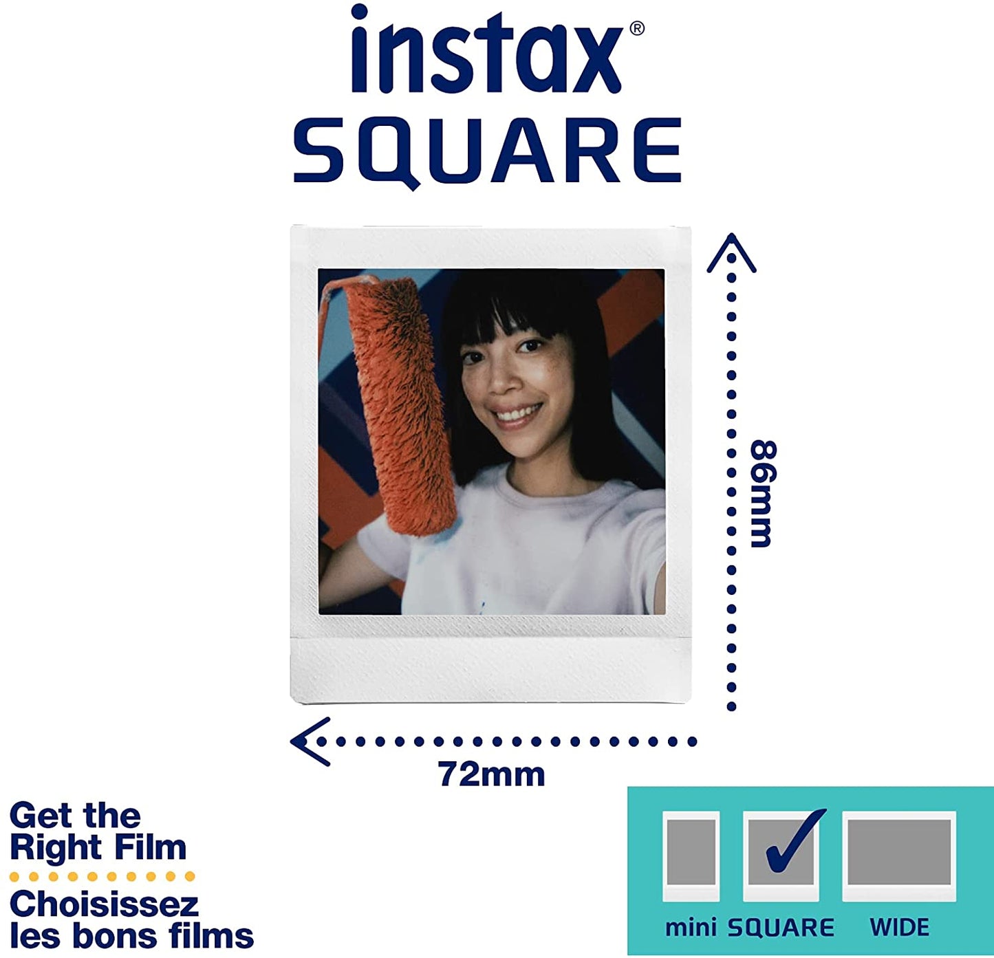 Fujifilm Instax Square Glossy 10 Sheets Film - Twin Pack