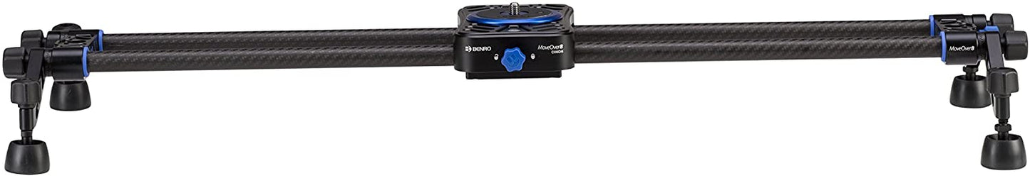 Benro MoveOver8 Dual Carbon Slider CO8D6 for Video Camera Cinematic Production