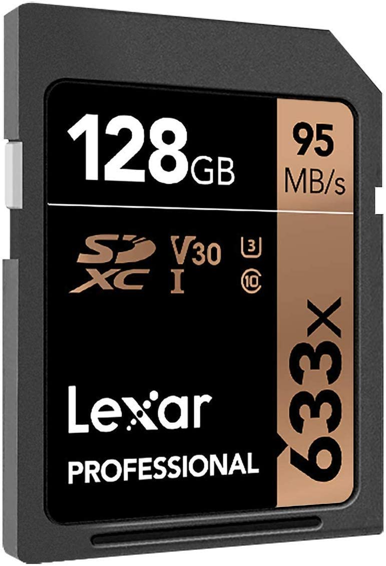 Lexar LSD128GCB1AP633 Professional 633x UHS-I SDXC 128GB Memory Card