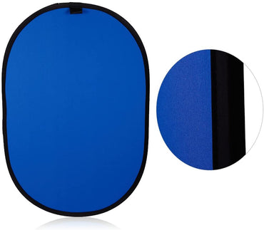 PXEL LS2020-ML1510G 100x150cm Collapsible Chromakey Blue & Green Screen 2-in-1 Backdrop Double Sided 100% Cotton Muslin Fabric Background Backdrop Kit with Stand Support