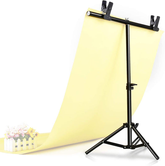 Pxel LS-BD8X6T 80cm x 60cm T Type Photography Background stand with Clip