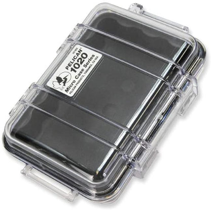 Pelican Micro Water-Resistant Crush and Dust Proof Case (Clear Black, Clear Blue, Clear Yellow, Clear Red) | 1020