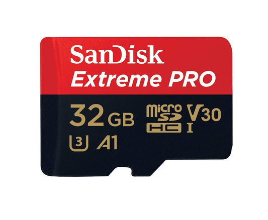 Sandisk Extreme Pro Micro SD Card 32GB UHS-I SDHC Class 10 100mb/s SDSQXCG-032G w/Adapter
