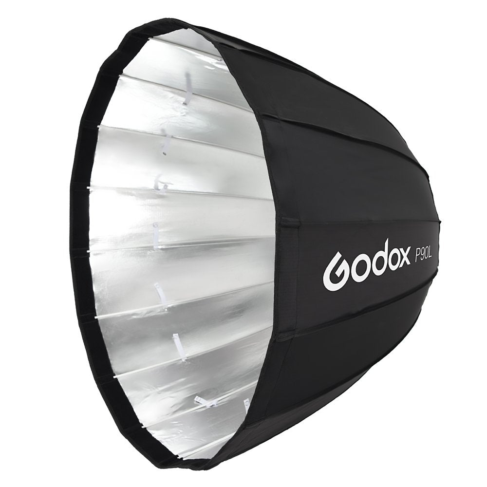 Godox P90L 90CM Deep Parabolic Bowens Mount Flash Speedlite Reflector