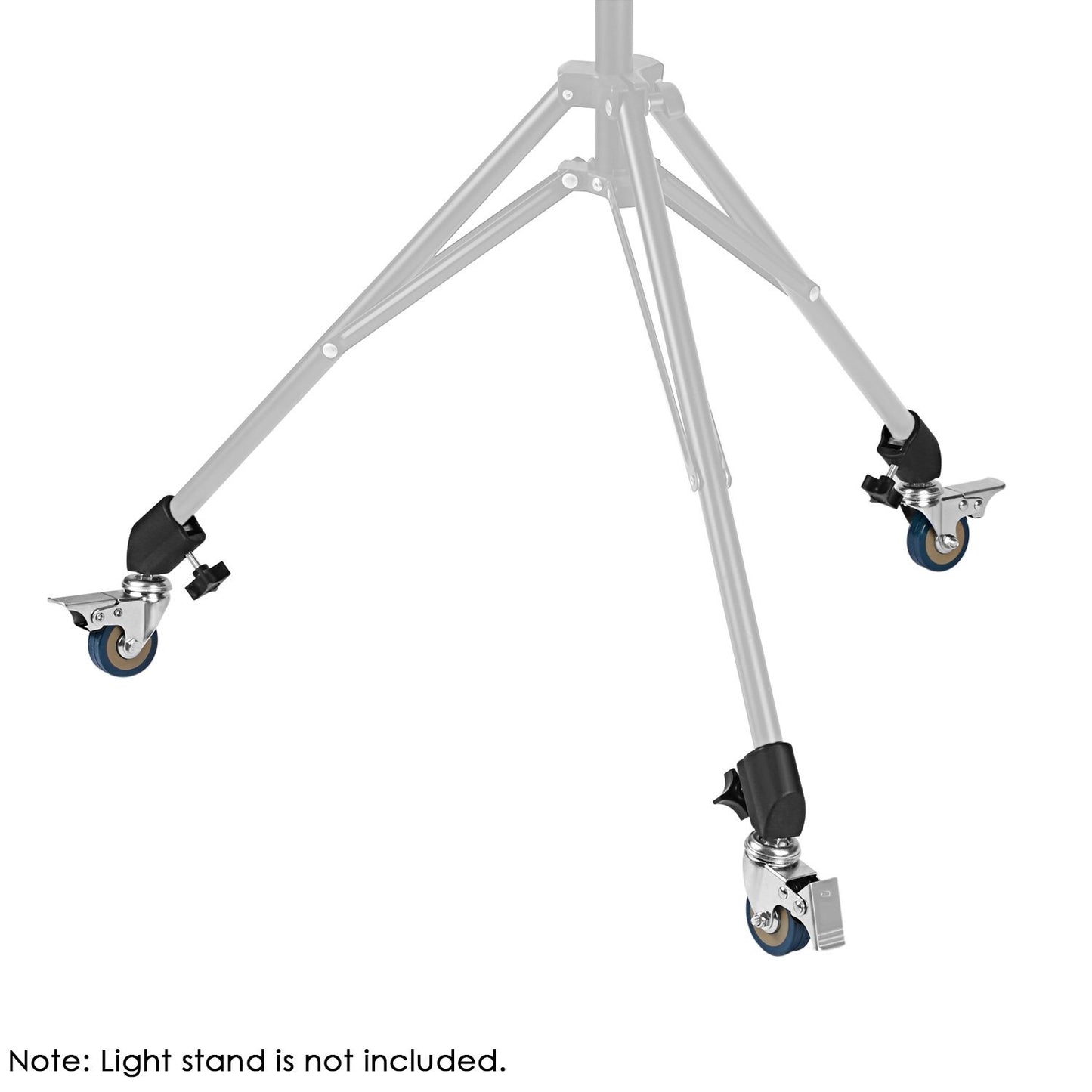 Pxel AA-TP 3pcs/set Photo Studio Heavy Duty Universal Caster Wheel for Tripod or Light Stands