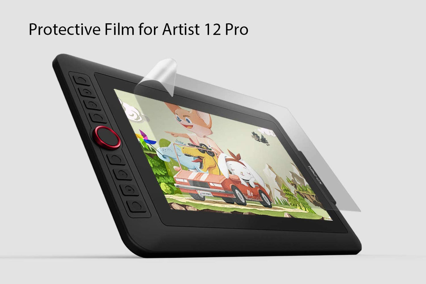 XP-Pen AC80 32cm x 18cm Transparent Protective Film for Artist 12 Pro Drawing Tablet 2pcs-1pack AC 80 AC-80