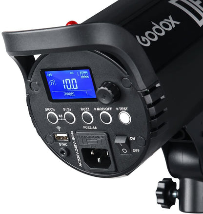 [CLEARANCE] Godox 400W GN76 Wireless Strobe Studio Flash with Anti- Pre flash Function DE400II