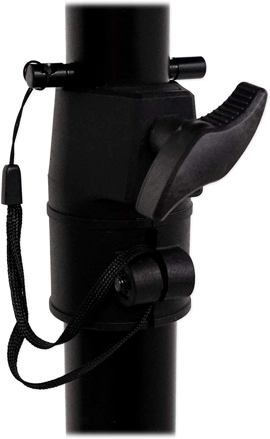 Rockville RVSM1 Near-Field Studio Monitor Speaker Metal Stands w/ Adjustable Height (Black)