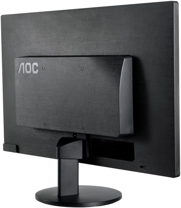 AOC 23.6-Inch 1080p 60Hz FHD LED Computer Monitor with Built-In Speakers HDMI VGA Input and 3.5mm AUX Output for Desktop Computers | M2470SWH