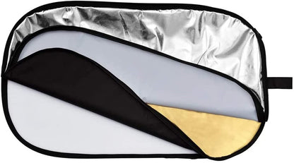 Godox RFT-05-100150 Collapsible 100CM x 150CM 5 in 1 Reflector Disc for Photography, Studios