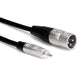 Hosa Technology HRX-003 Unbalanced RCA Male to 3-Pin XLR Male Audio Cable (3')