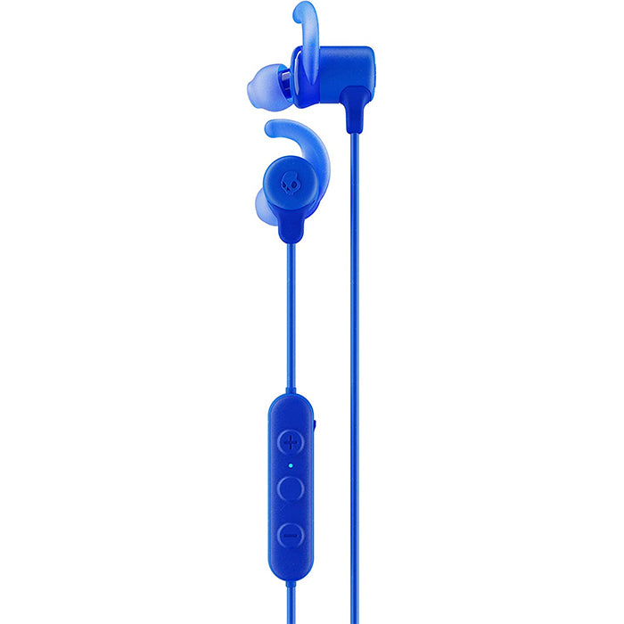 Skullcandy Jib+ Active Wireless Bluetooth In-Ear Earbuds IPX4 Water Resistant with Microphone up to 8 Hours Battery Life Earphones (Blue, Black)