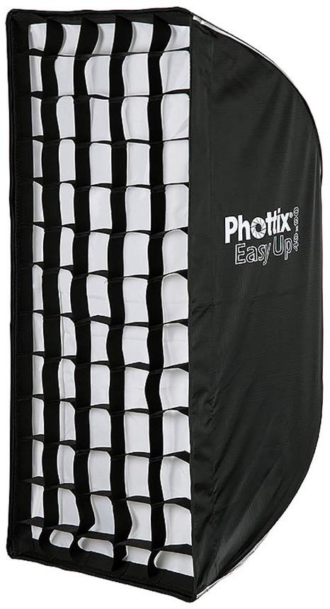 Phottix Easy Up HD Umbrella Softbox with Grid 40x90cm or 16x35 Inches