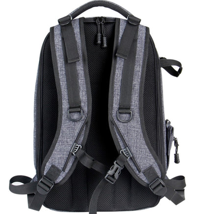 [CLEARANCE] Eirmai Durable Waterproof Nylon Camera Backpack Splash-Proof and Tear Resistant Travel Bag (fits 2 DSLR Body Cameras, 5 Lenses, Laptop and Tripod) (Gray)
