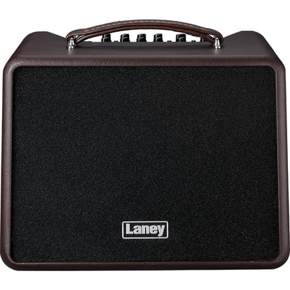 Laney A-Solo 60 Watts 2-way Channel Portable Acoustic Guitar Amplifier with Feedback Elimination Control Feature