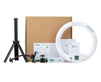 [CLEARANCE] Viltrox WE-9 2500k- 8500k LED Light with 29 Lighting Effects and Wireless Bluetooth Phone App Support Good for Tiktok, Livestream and Zoom