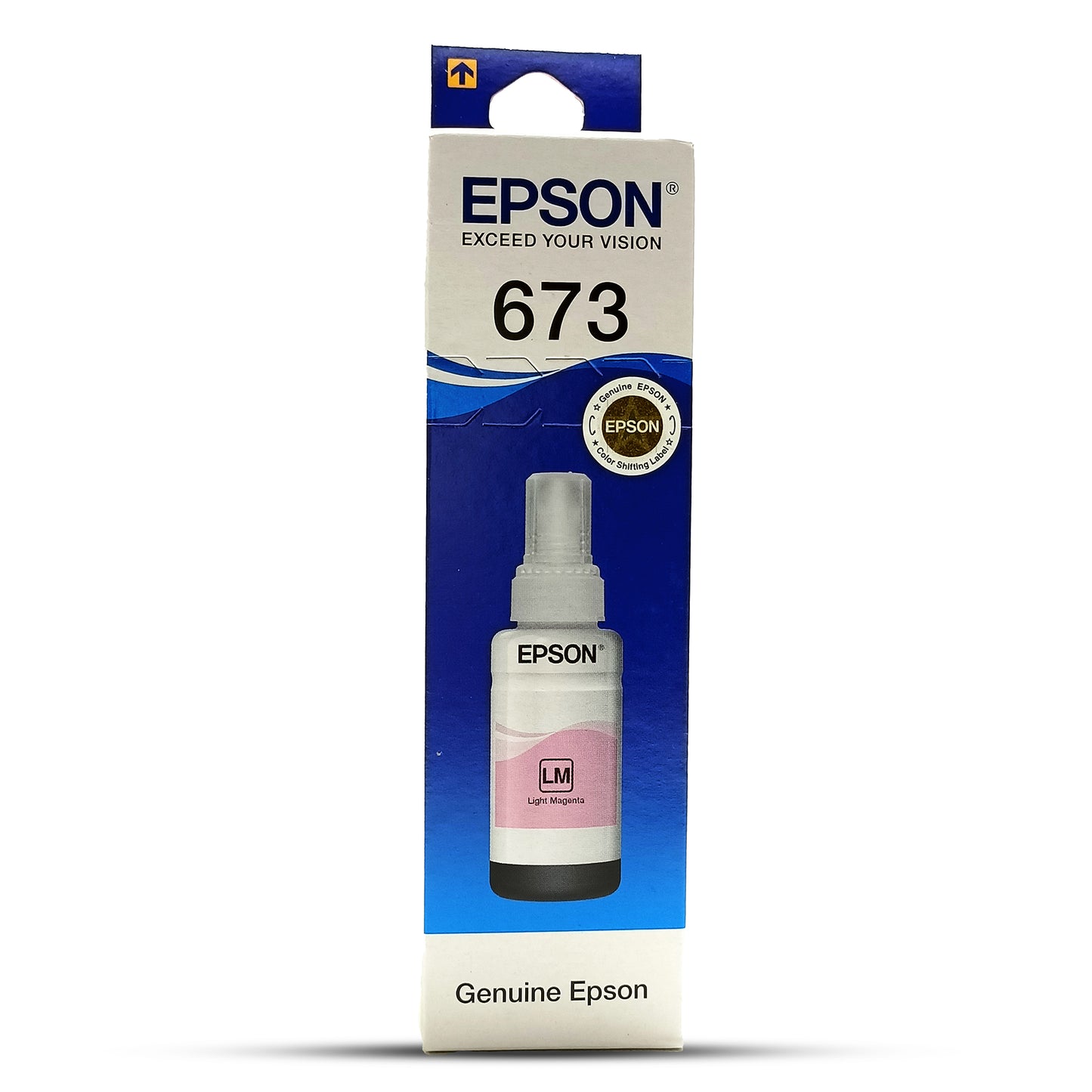 Epson 673 Ink Refill Bottle (70mL) for Printer EcoTank L800 / L805 / L810 / L1800 (Black, Cyan, Magenta, Yellow, Light Cyan, Light Magenta)