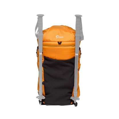 Lowepro RunAbout BP Pack-Away Daypack 18L Collapsible Backpack with GearUp Inserts and Multiple Attachment Points for Tripod, Hiking Poles, Water Bottle