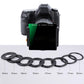 K&F Concept KF16-006 Metal Square Filter Holder with 8pcs Adapter Ring for DSLR Cameras