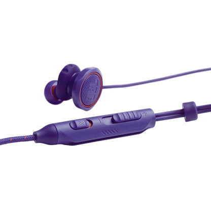 JBL Quantum 50 Wired In-Ear Gaming Headphones with Volume Slider and In-line Mic for Gaming Livestream