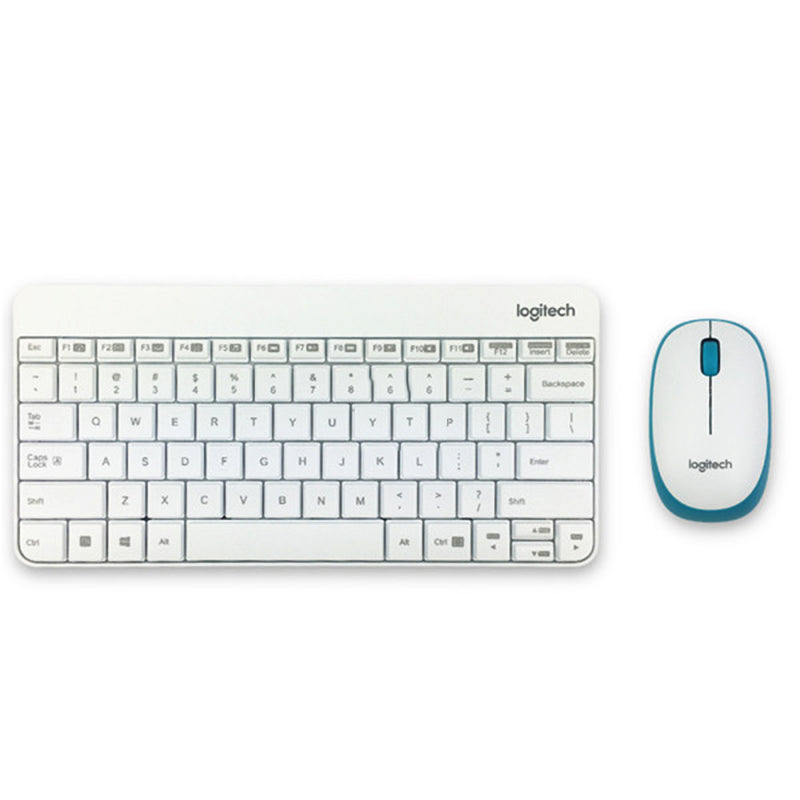 Logitech MK245 NANO Mouse and Keyboard Combo, Black, White