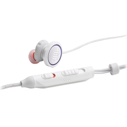 JBL Quantum 50 Wired In-Ear Gaming Headphones with Volume Slider and In-line Mic for Gaming Livestream