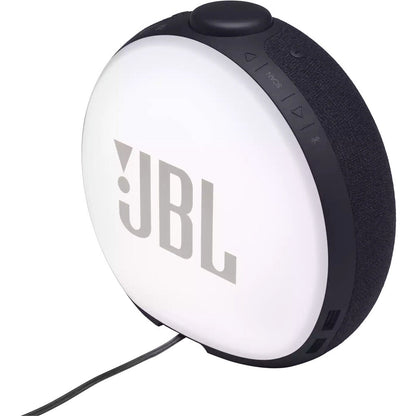 JBL HORIZON 2 Bluetooth Clock Radio Speaker with FM Tuner Dual Alarms LCD Display Ambient Light Battery Backup Two USB Ports