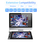 XP-Pen Artist Pro 16 Pen Display 15.4in Drawing Display Tablet FHD with X3 Elite Stylus Full Lamination Anti-Glare Film