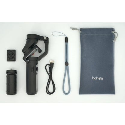 [CLEARANCE] Hohem iSteady X2 3-Axis Smartphone Gimbal Stabilizer 10h Runtime with Wireless Remote Face and Object Tracking (White)