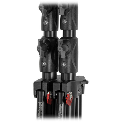 Manfrotto 1005BAC Alu Ranker Air-Cushioned Light Stand Quick Stack 3-Pack 9-feet