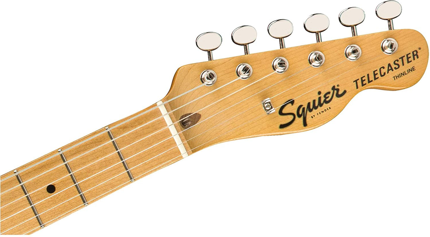 SQUIER SQ CV 70S TELE THINLINE NM NAT Fender Classic Vibe 70's Telecaster Thinline Electric Guitar - Maple Natural
