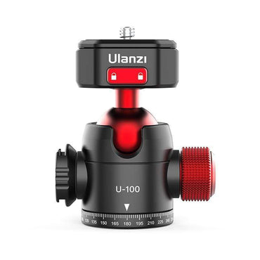 ULANZI 2305 U-100 U100 Claw Quick Release Pan Ballhead for Vlogging Microphone Mount Solution