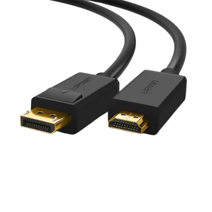 [CLEARANCE] UGREEN 4K DisplayPort Male DP to Male HDMI Cable Full HD 30Hz HDTV Cord for TV, PC, Laptop, Projector (5M)