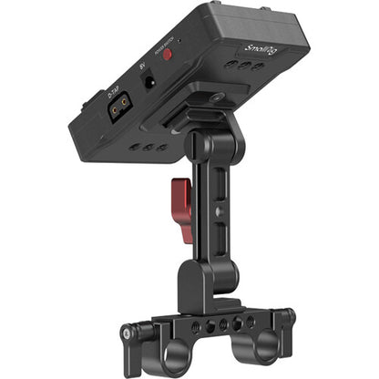 [CLEARANCE] SmallRig V-Mount Battery Aluminum Adapter Plate with Dual-Rod Clamp and Extension Arm (3499)