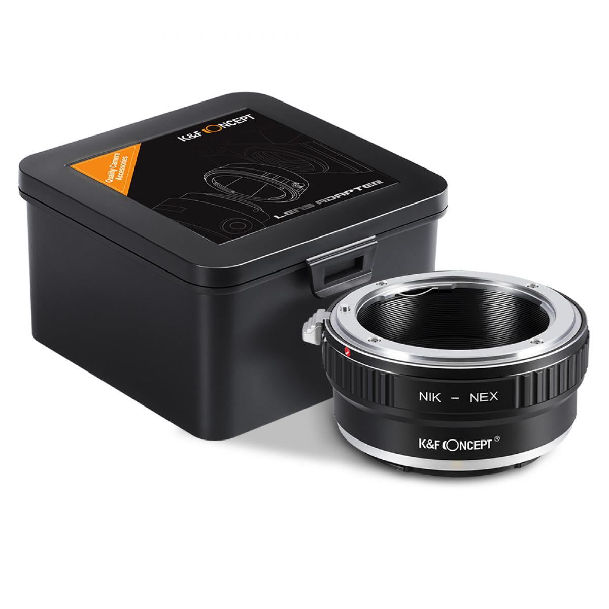 K&F Concept Nikon F Lenses to Sony E Lens Mount Adapter (NIK - NEX)