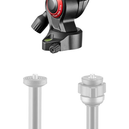 Manfrotto MVH400AH Befree Traveler-Style Fluid Video Tilting Head for Vlogging