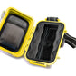 Pelican i1010 Waterproof Case Crushproof Hard Casing with Rubber Liner, Lid Organizer, External Headphone Jack for MP3 Players Earphones (6 Colors Available)