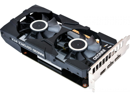 INNO3D GeForce GTX 1650 D6 Twin X2 OC 4GB Compact Gaming Video Graphics Card