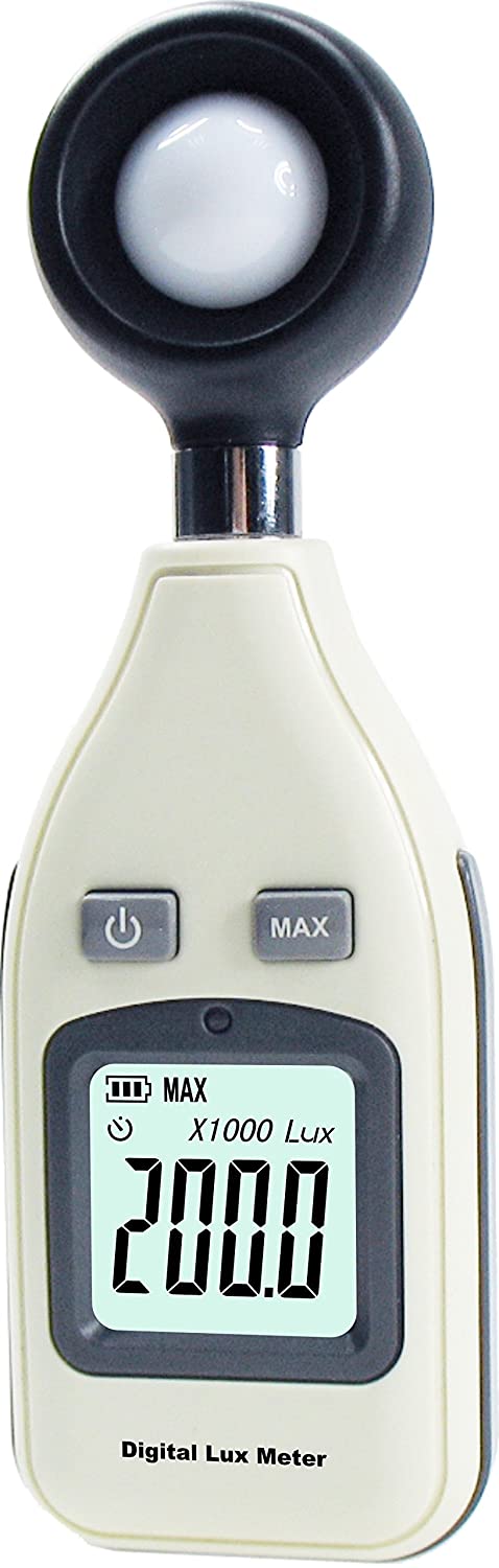 Benetech GM1010 Digital Light Lux Meter Range: 0-200,000 Illuminance Meter