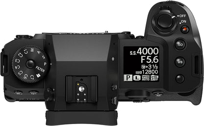 Fujifilm X-H2S Mirrorless Camera with APS-C Format, X-Processor 5, 5-Axis Sensor-Shift Stabilization and 3" Tilting Touchscreen LCD for Photography and Videography (Body Only)