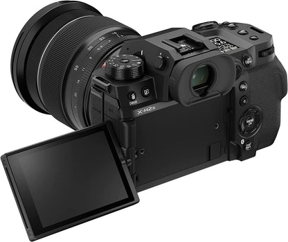 Fujifilm X-H2S Mirrorless Camera with APS-C Format, X-Processor 5, 5-Axis Sensor-Shift Stabilization and 3" Tilting Touchscreen LCD for Photography and Videography (Body Only)