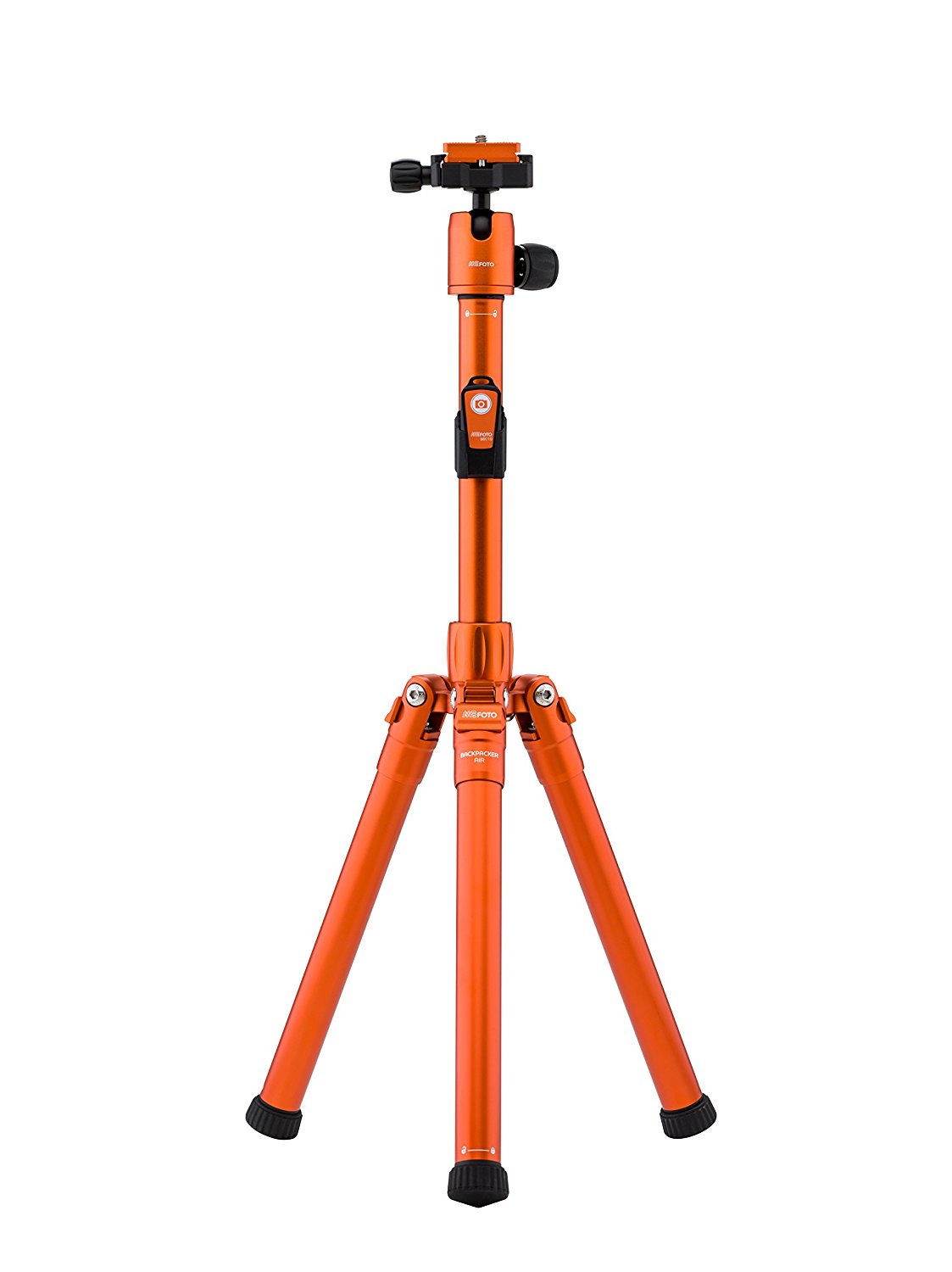 MeFOTO BackPacker Air Tripod and Selfie Stick in One Kit Orange